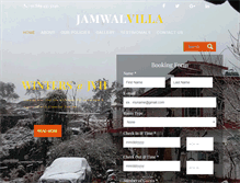 Tablet Screenshot of jamwalvilla.com